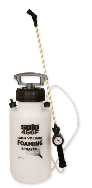 How much of the masterline foaming agent should be mixed with 1 gallon of finished dilution?