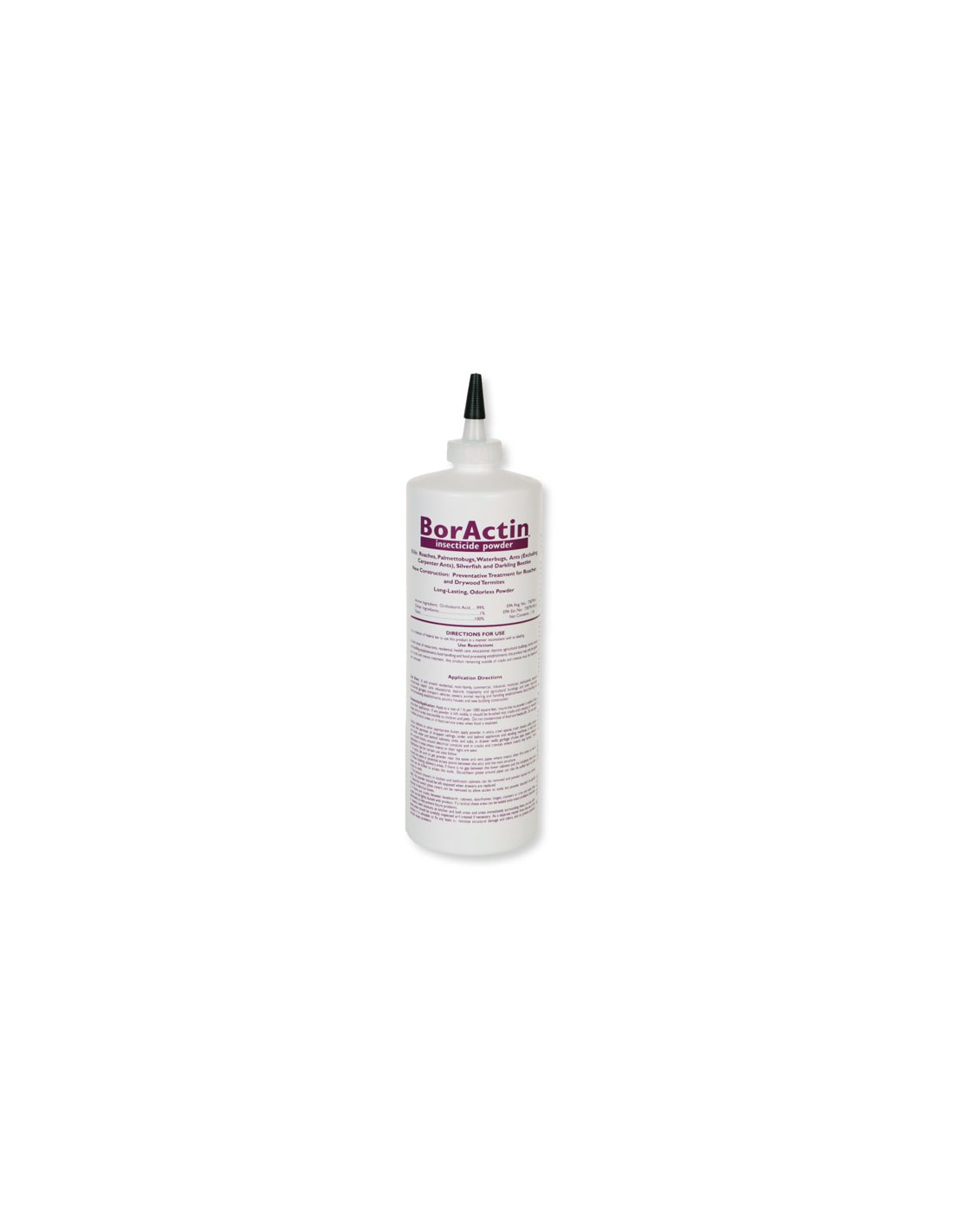 After applying BorActin to an attic with a duster, how soon would it be safe to use an attic fan?