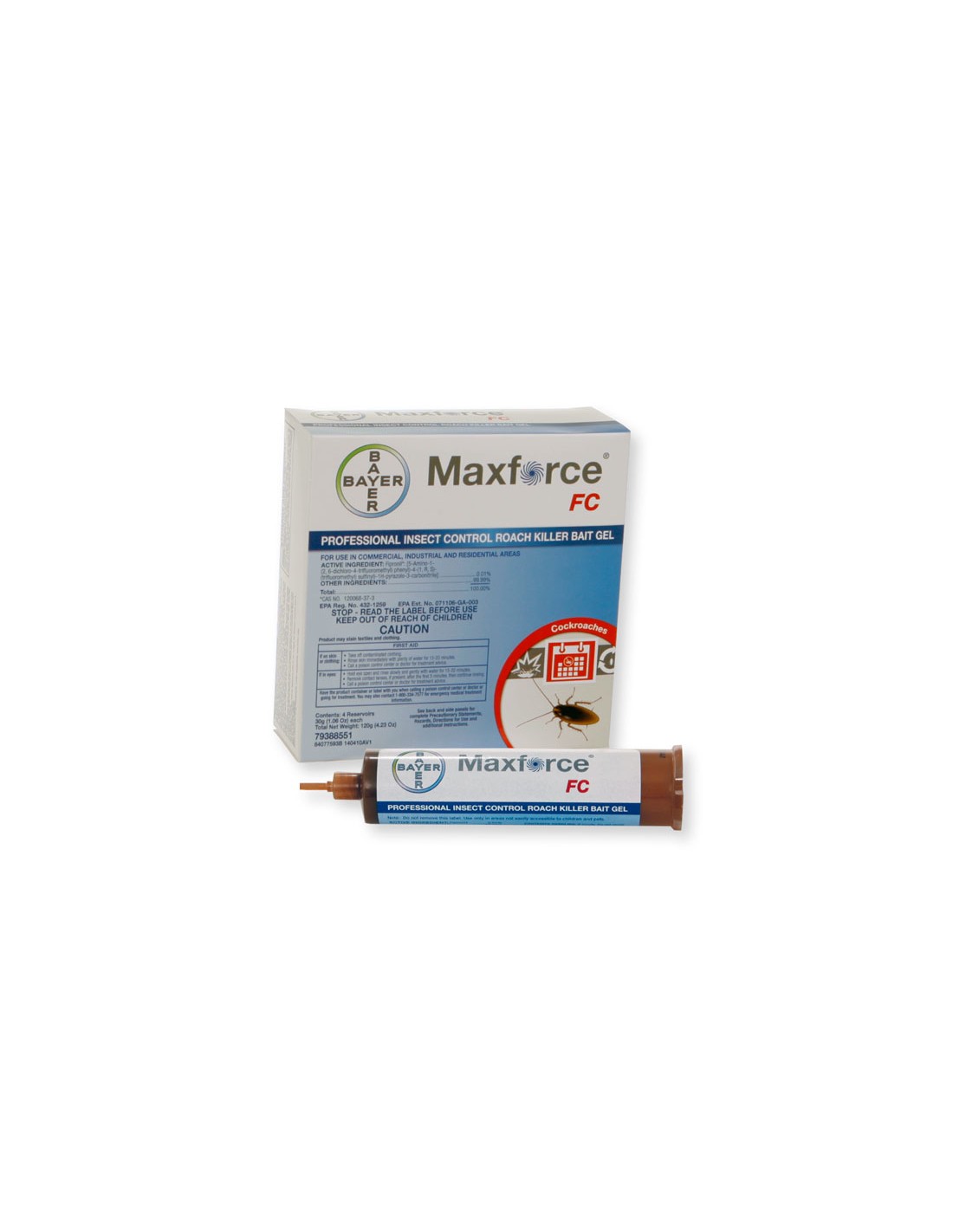 Maxforce FC 30 Gram Roach Bait Gel Questions & Answers