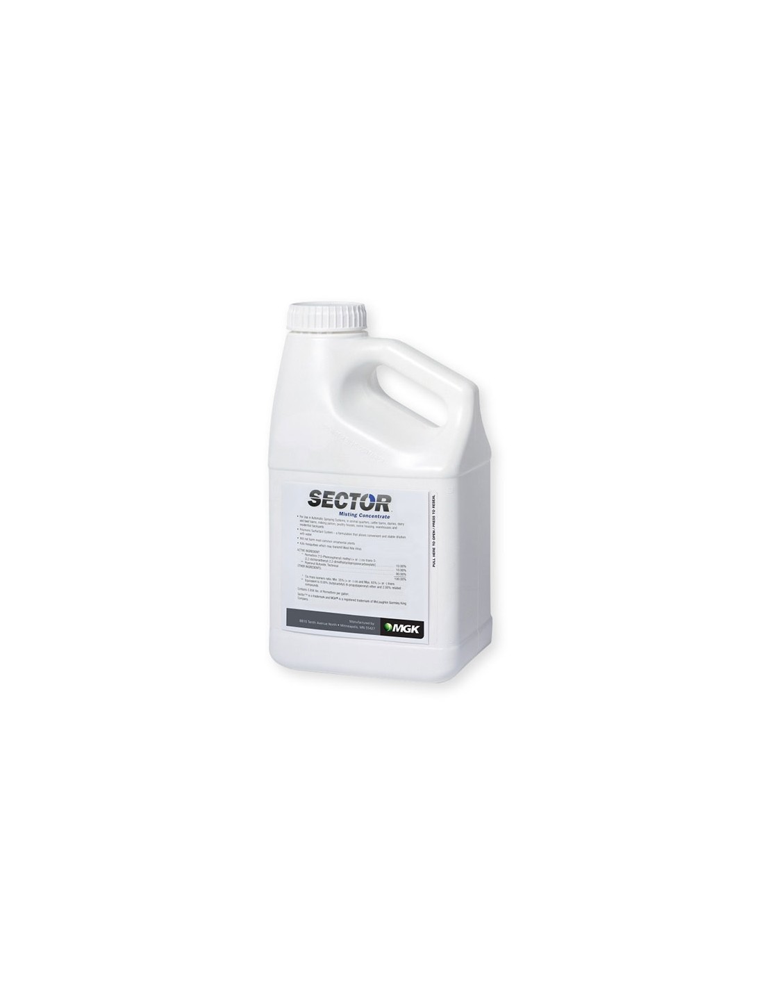 Is Sector Misting Concentrate a good choice to use with a backpack mister such as Solo for mosquito control