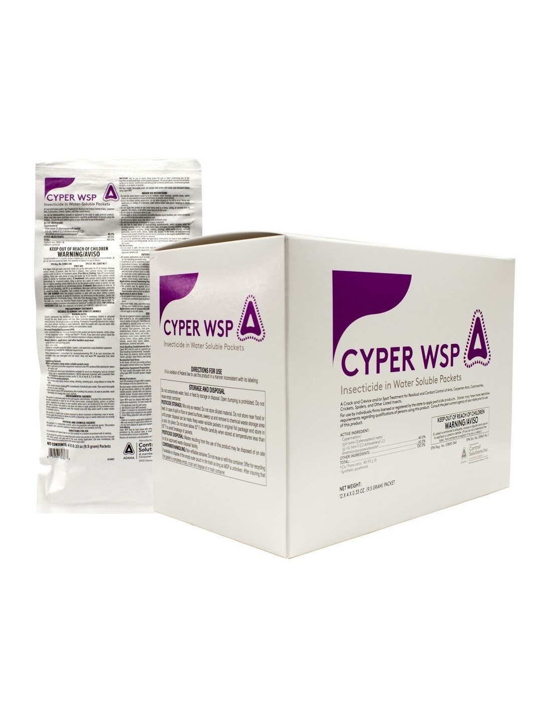 Cyper WSP Insecticide In Water Soluble Sachets Questions & Answers